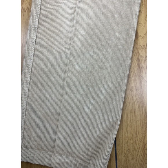 Woolrich Corduroy Pants Mens 36x30 Khaki Pleated Leg Suit Pants Cotton Straight - Picture 5 of 16